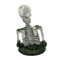 Mossy Skeleton Animated Tabletop Halloween Decoration 9 3/4 by 14 3/4 Inches